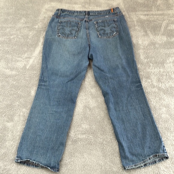 Zana Di Vintage Jeans Women's 20 Distressed Patchwork Baggy Denim Hip Hop 90's - Picture 3 of 16